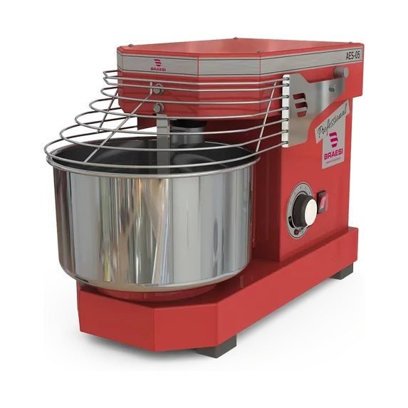 Amassadeira Espiral Braesi AES-05 5kg · Bivolt