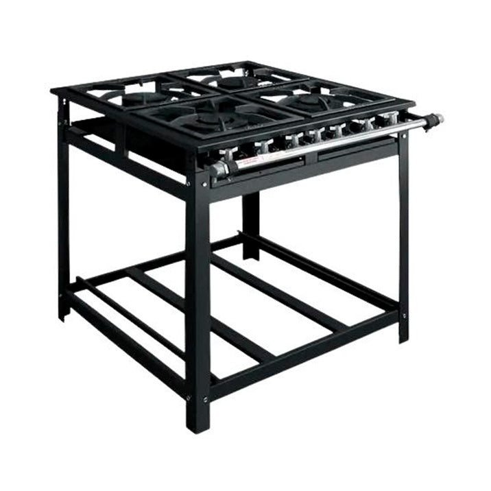 Fogão Industrial 4 Bocas Cristal Aço 30×30 Economy