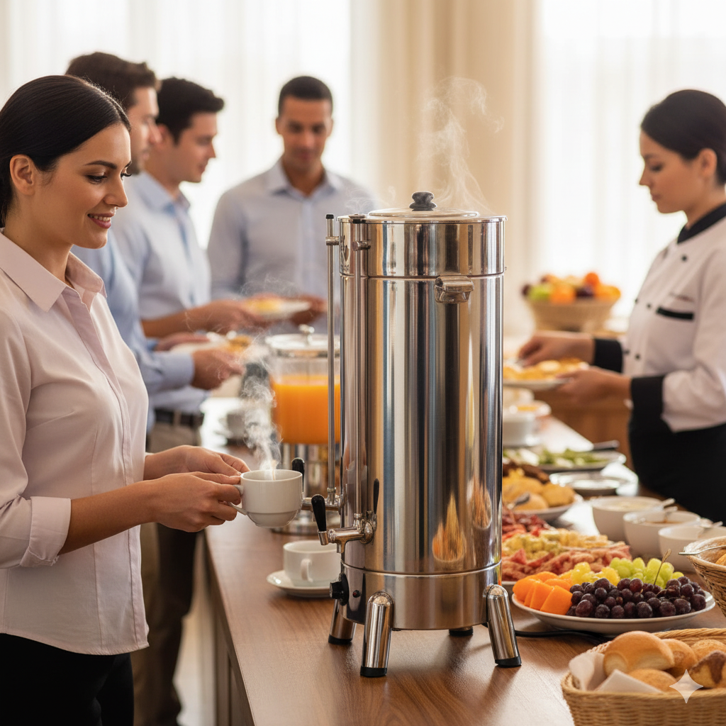 Cafeteira Tradicional Elétrica 8L 220v 1300W Marchesoni - Imagem 2