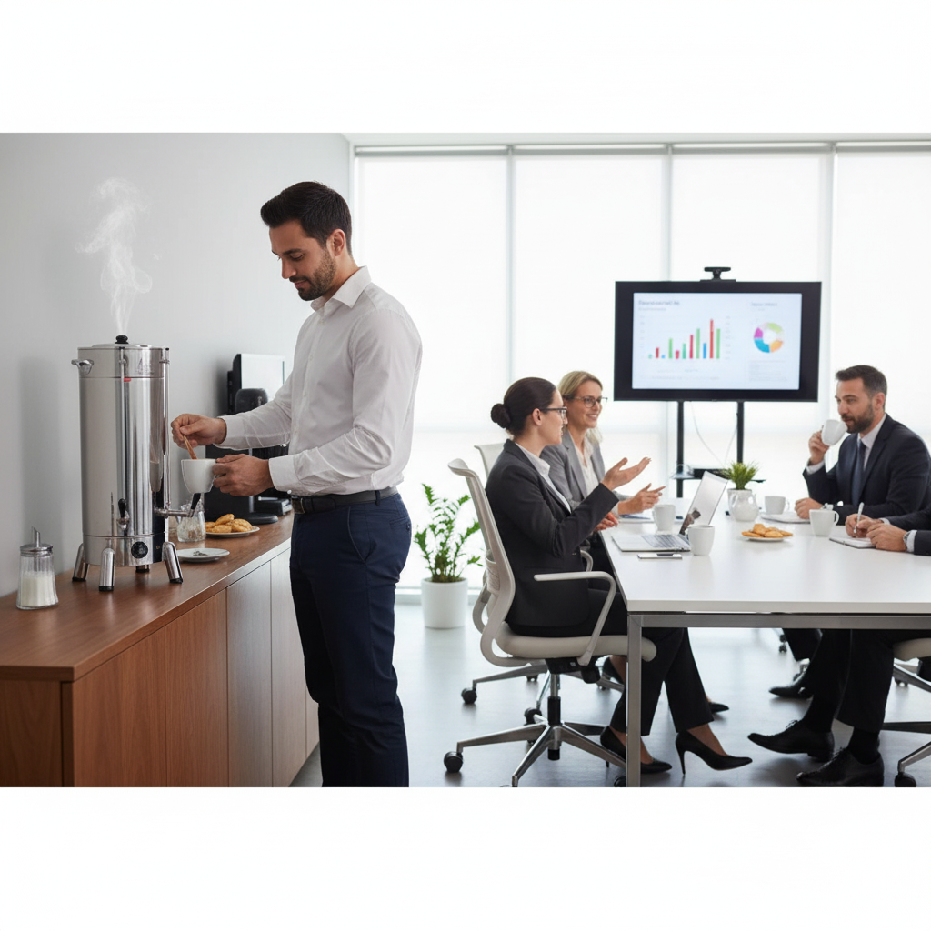 Cafeteira Tradicional Elétrica 8L 220v 1300W Marchesoni - Imagem 3