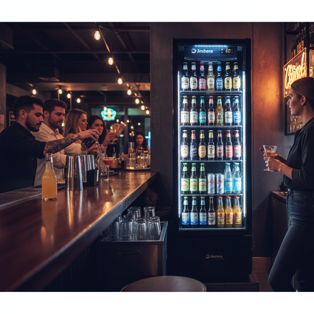 Cervejeira Porta De Vidro 569 Litros Full Black Imbera - Imagem 3